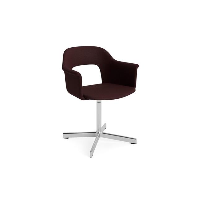 Hay Layout 234 Spisebordsstol Med Armlæn   Swivel Vidar 693 Aluminium