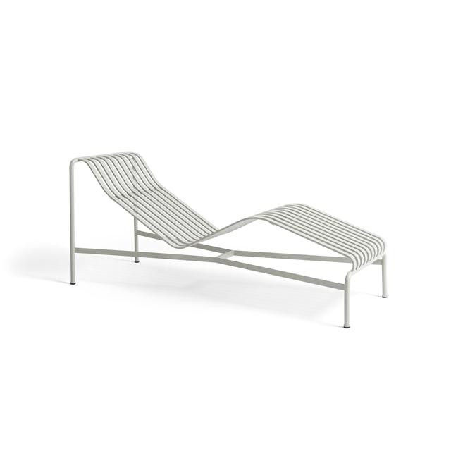 Hay Palissade Chaise Longue Sky Grå