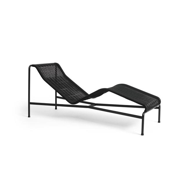 Hay Palissade Cord Chaise Logue Antracit
