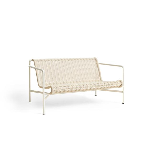 Hay Palissade Cord Lounge Sofa Creme Hvid