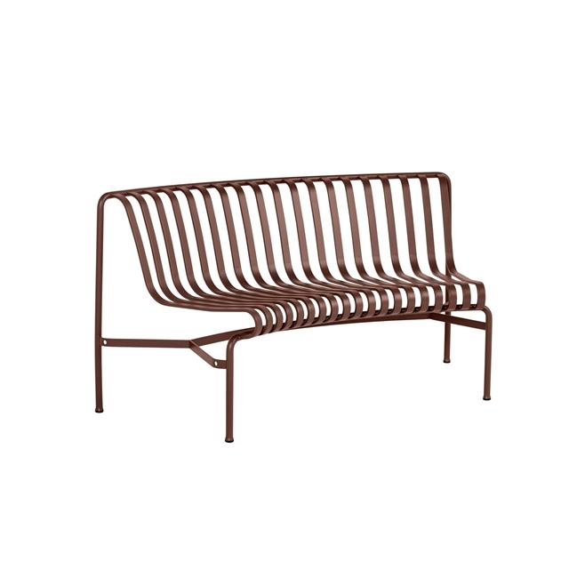Hay Palissade Park Dining Bænk In   Stk  Ink  Monterings Set Ikke Fritstående Iron Red