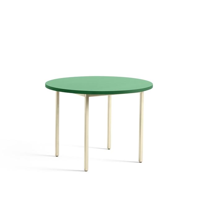 Hay Two-colour Spisebord ø105 Ivory Green Mint
