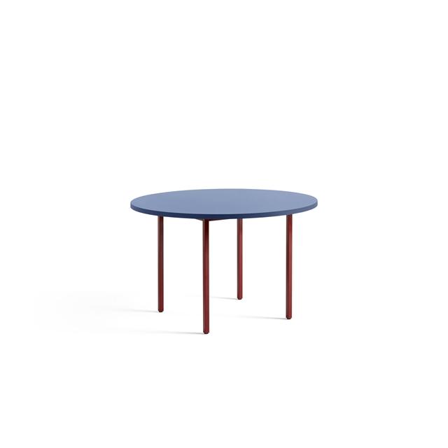 Hay Two-colour Spisebord ø120 Maroon Red Blue