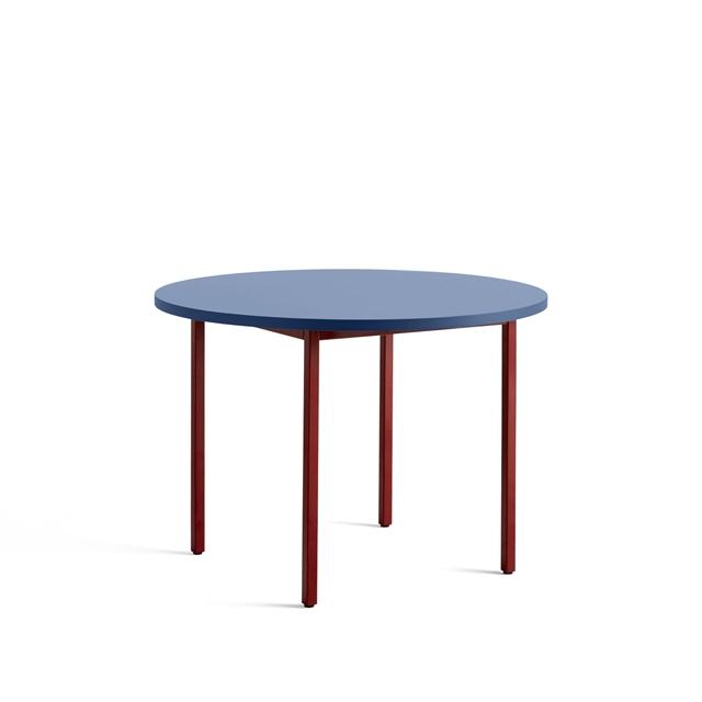 Hay Two-colour Spisebord ø105 Maroon Red Blue