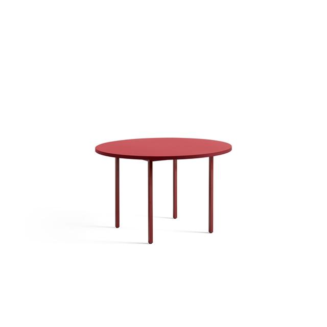 Hay Two-colour Spisebord ø120 Maroon Red Red