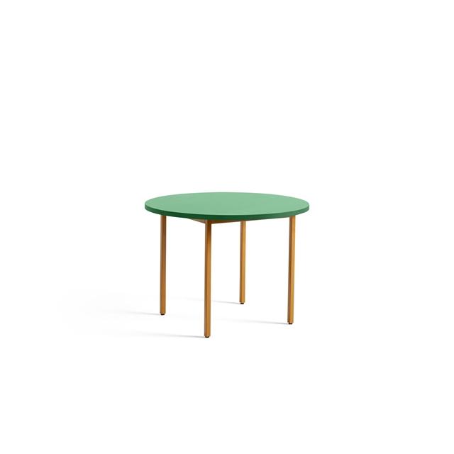Hay Two-colour Spisebord ø105 Ochre Green Mint