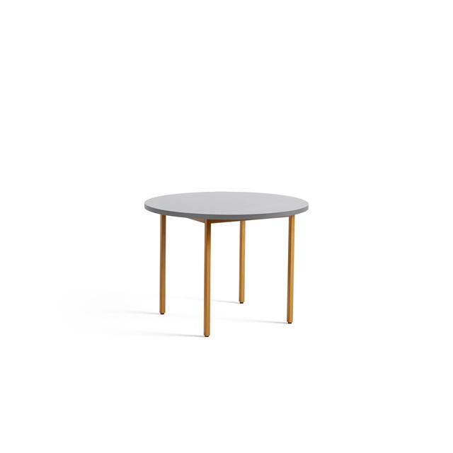 Hay Two-colour Spisebord ø105 Ochre Light Grey