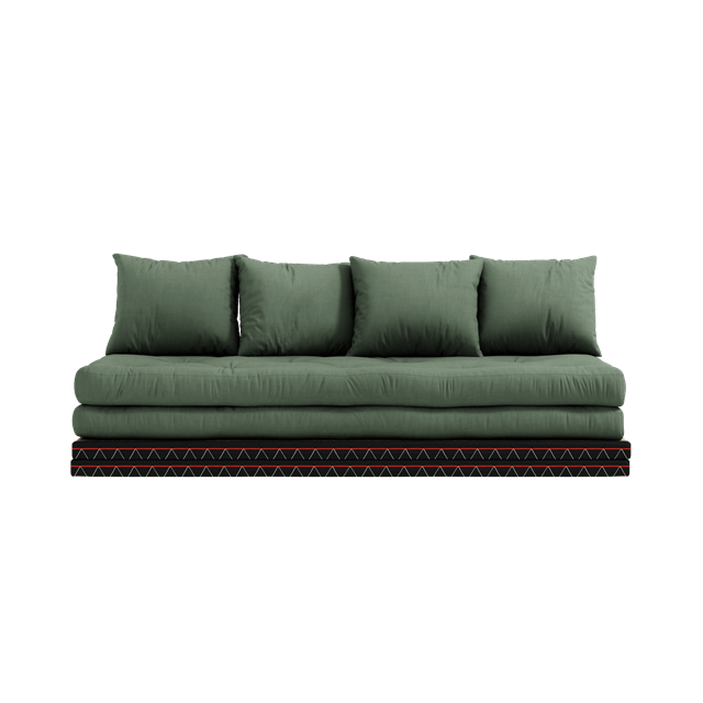 Karup Design Chico Sofa    Madras 80x200 756 Olive Green