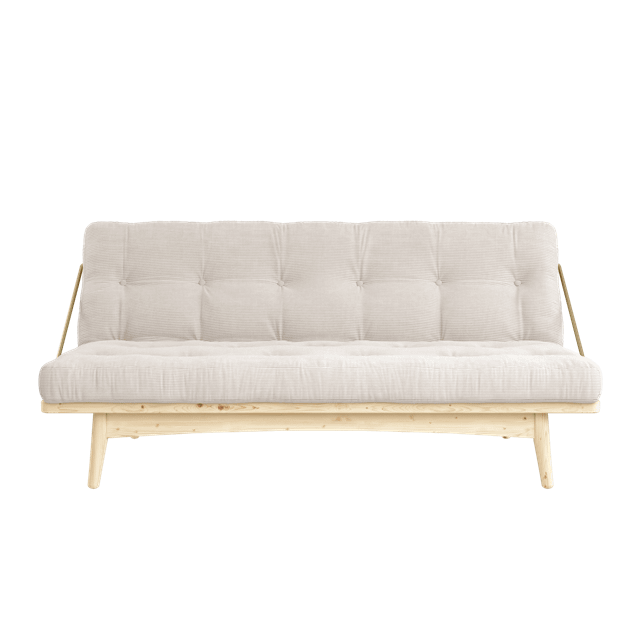 Karup Design Folk Sofa Med  -lags Madras 510 Ivory Raw