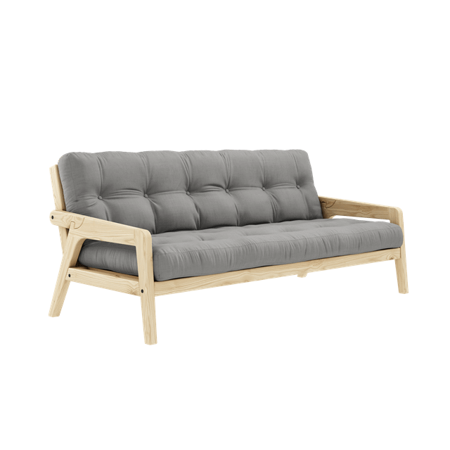 Karup Design Grab Sofa Med  -lags Madras 746 Grey Raw