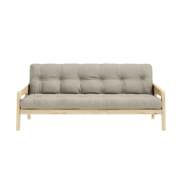 Karup Design Grab Sofa Med  -lags Madras 914 Linen Raw