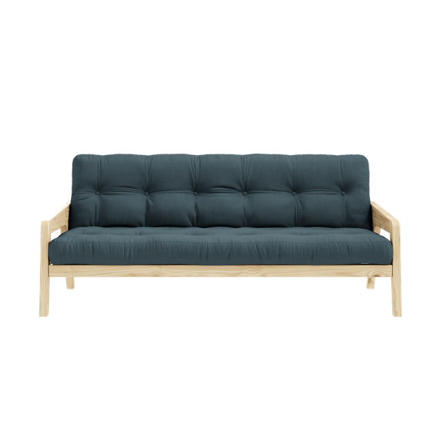 Karup Design Grab Sofa Med  -lags Madras Petrol Blue Raw