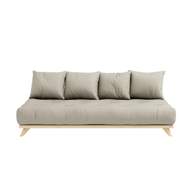 Karup Design Senza Daybed Med Madras 314 Linen Raw