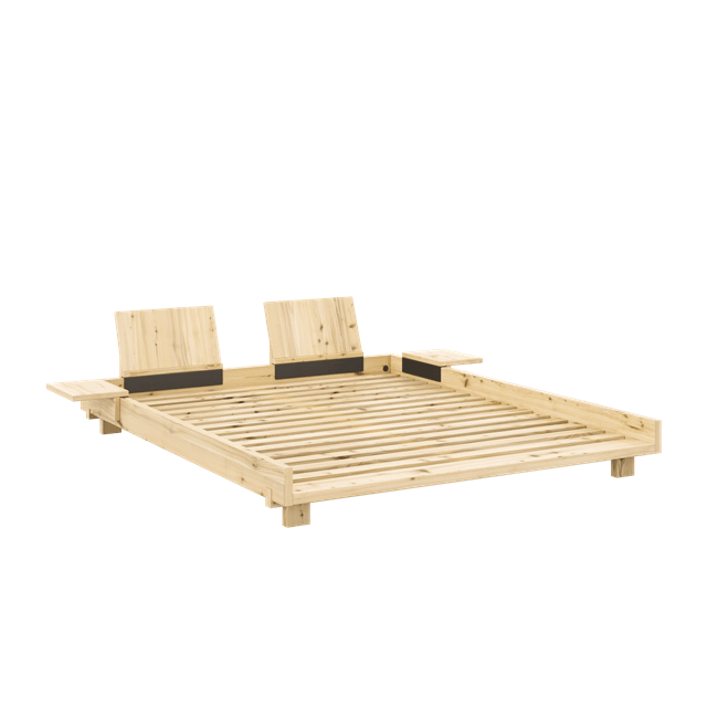 Karup Design Social Sengestel Med   Stk  Rygstøtte   Sidebord 160x200 Raw