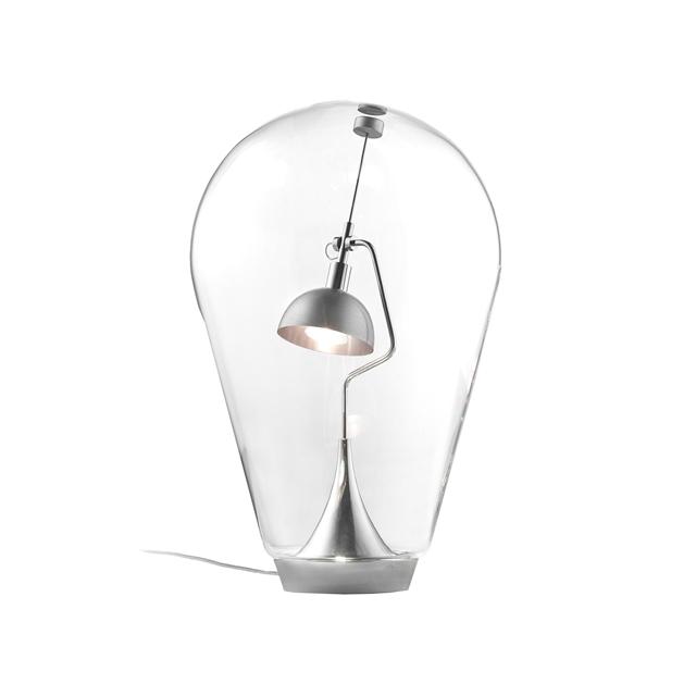 Lodes Blow Bordlampe Krom Klar