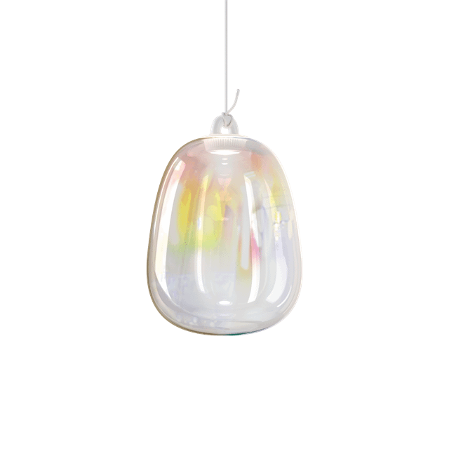 Lodes Oblò Pendel Stor 2700k Rainbow Hvid