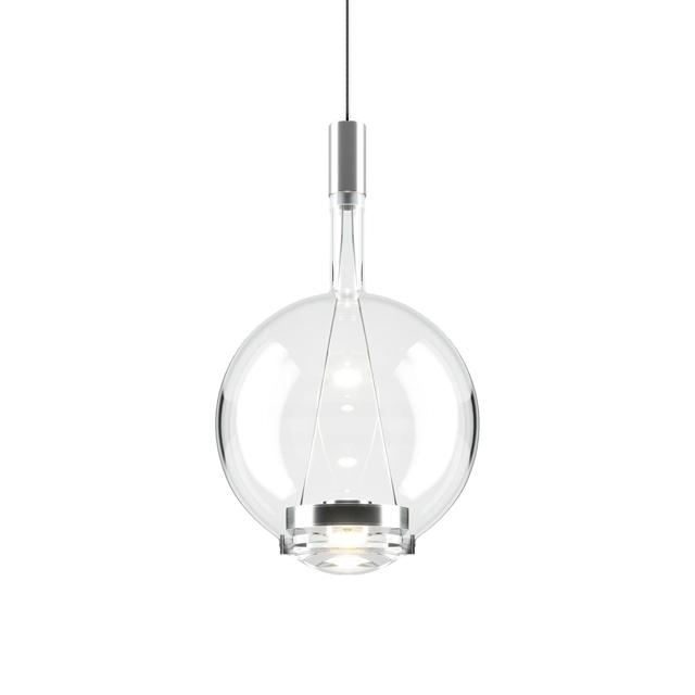 Lodes Sky-fall Round Pendel Medium 2700k Klar Glas