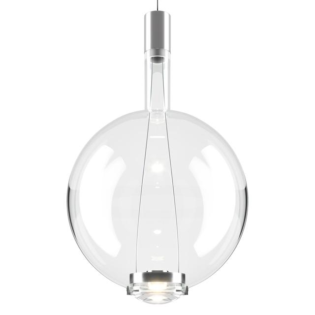 Lodes Sky-fall Round Pendel Stor 3000k Klar Glas