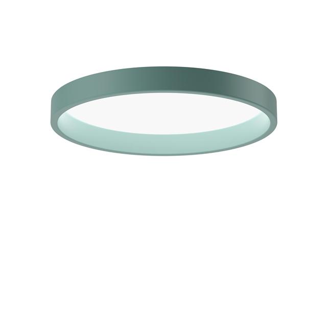 Louis Poulsen Lp Circle Loftlampe Halvforsænket ø45 3000k   Dali Switch-dim Pale Petroleum