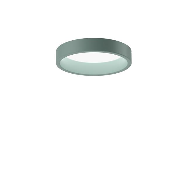 Louis Poulsen Lp Circle Loftlampe Halvforsænket ø26 3000k   Dali Switch-dim Pale Petroleum