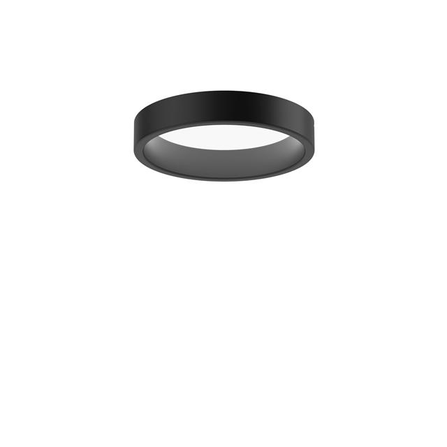 Louis Poulsen Lp Circle Loftlampe Halvforsænket ø26 3000k   Dali Switch-dim Sort