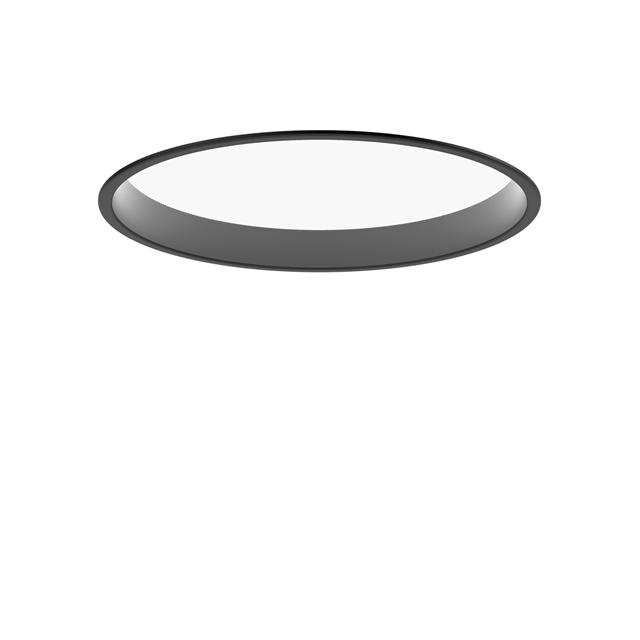 Louis Poulsen Lp Circle Loftlampe Indbygning ø45 3000k   Dali Switch-dim Sort
