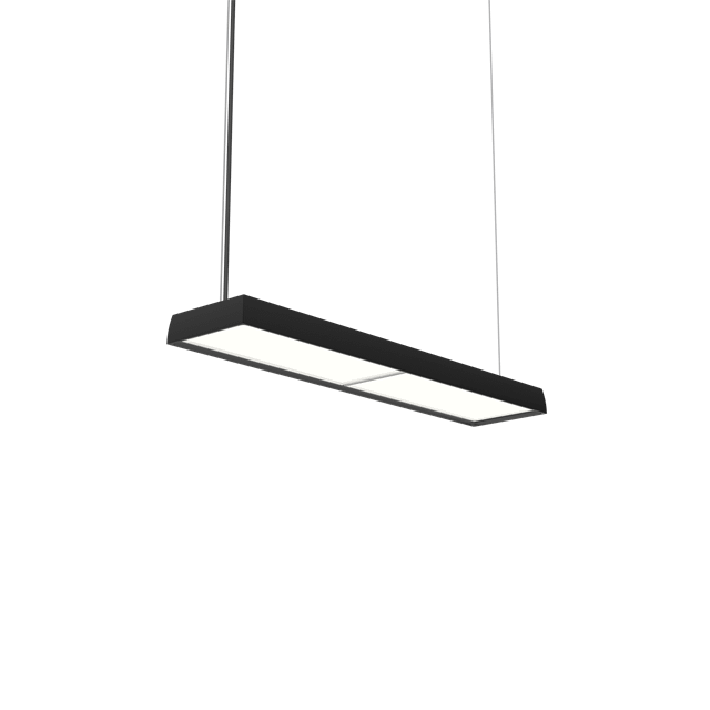 Louis Poulsen Lp Slim Pendel Enkelt 3000k   Dali Sort