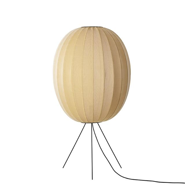 Made By Hand Knit-wit High Oval Gulvlampe ø65 Sunrise