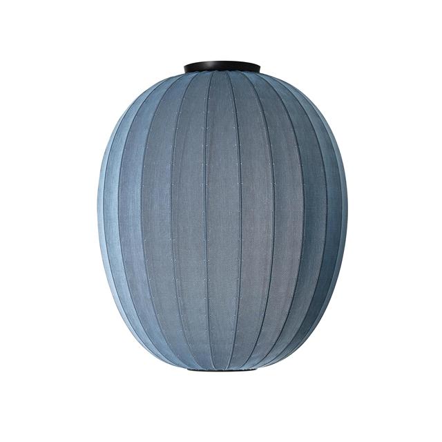 Made By Hand Knit-wit High Oval Loftlampe ø65 Blue Stone