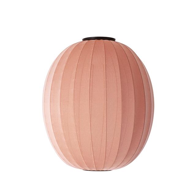 Made By Hand Knit-wit High Oval Loftlampe ø65 Coral