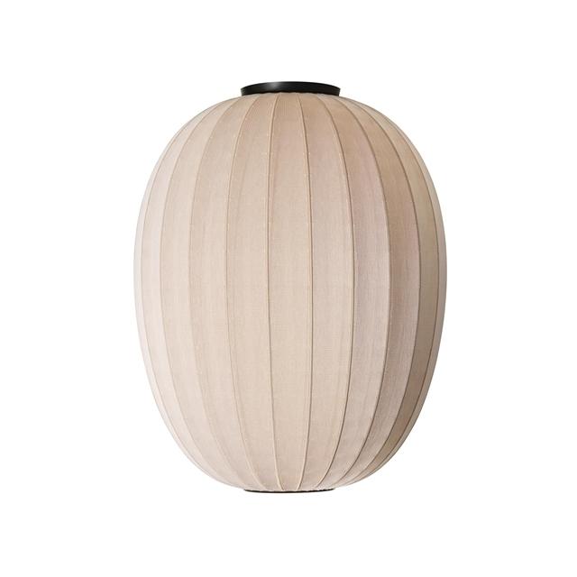 Made By Hand Knit-wit High Oval Loftlampe ø65 Sand Stone