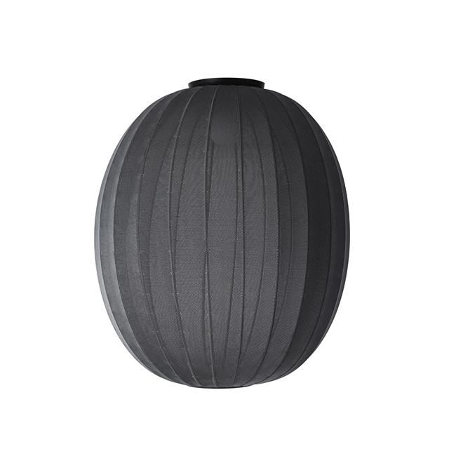 Made By Hand Knit-wit High Oval Loftlampe ø65 Sort