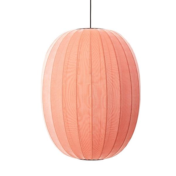 Made By Hand Knit-wit Oval Pendel Coral ø65