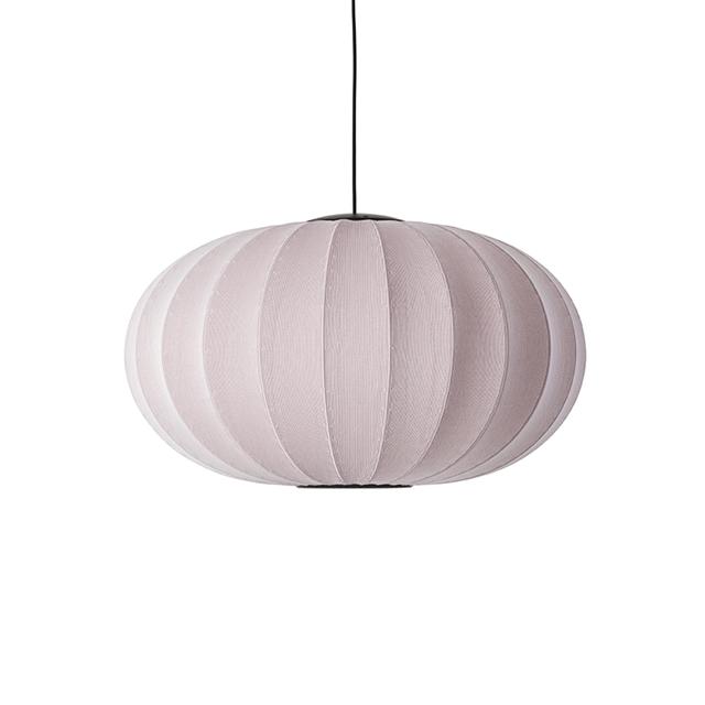 Made By Hand Knit-wit Oval Pendel ø76 Lysepink Led