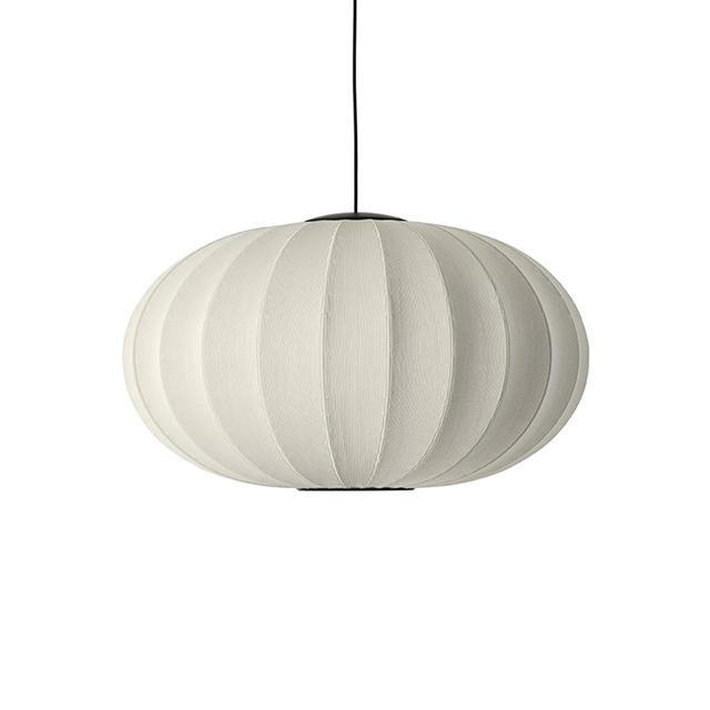 Made By Hand Knit-wit Oval Pendel ø76 Pearl White Led