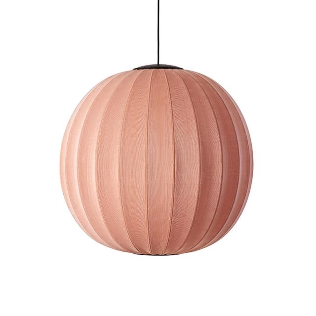 Made By Hand Knit-wit Round Pendel ø75 Coral Led