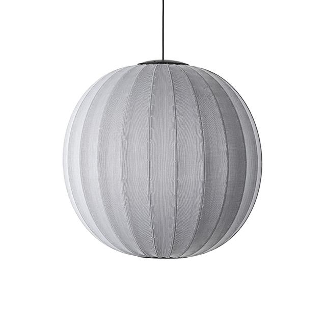 Made By Hand Knit-wit Round Pendel ø75 Sølv Led