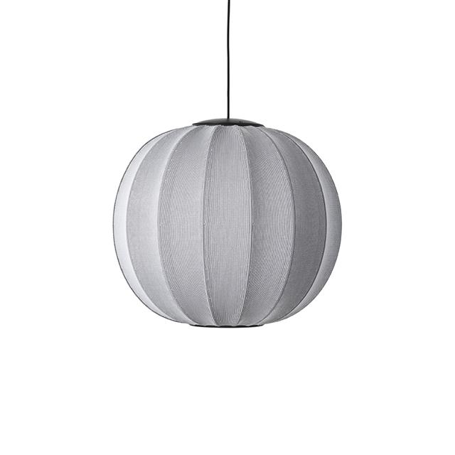 Made By Hand Knit-wit Round Pendel ø60 Sølv Led