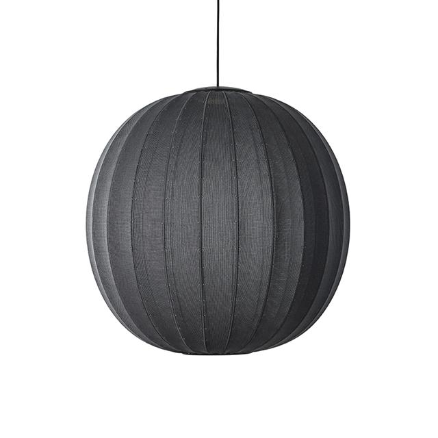 Made By Hand Knit-wit Round Pendel ø75 Sort Led