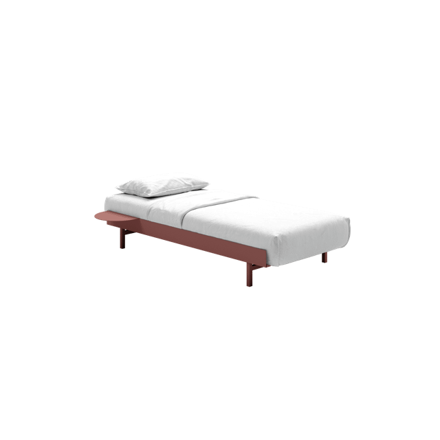 Moebe Bed Sengeramme 90 Cm Dusty Rose
