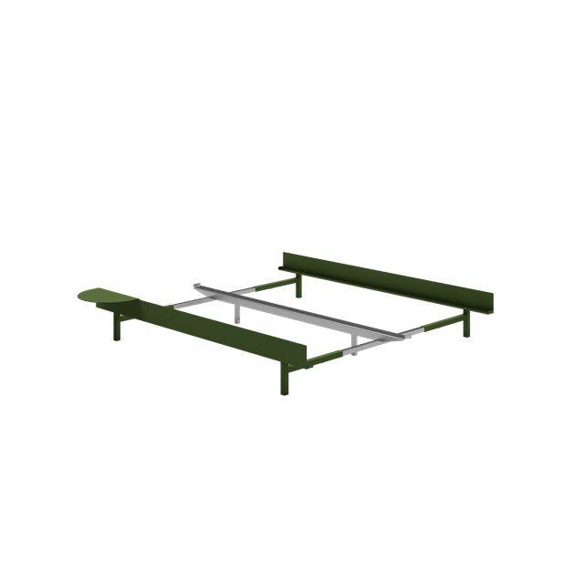Moebe Bed Sengeramme 90-180 Cm Pine Green