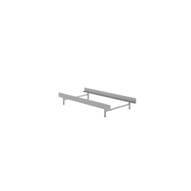 Moebe Bed Sengeramme 90 Cm Rustfri Stål