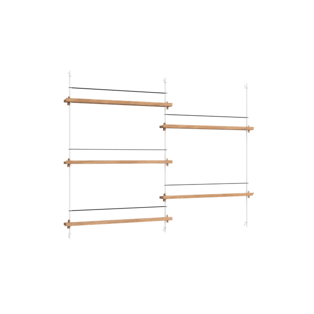 Moebe Magazine Shelving Ms 115   Eg Hvid