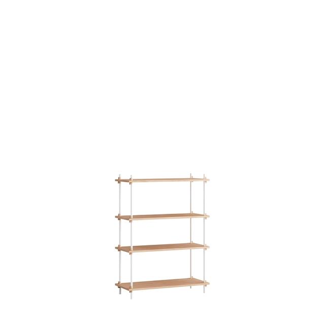 Moebe   115     Reol System Eg Hvid