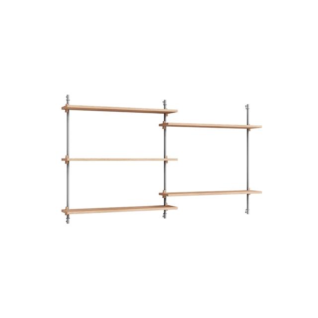 Moebe Wall Shelving Ws 85   Eg Rustfri Stål