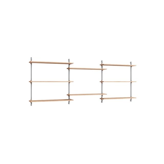 Moebe Wall Shelving Ws 85   Eg Rustfri Stål