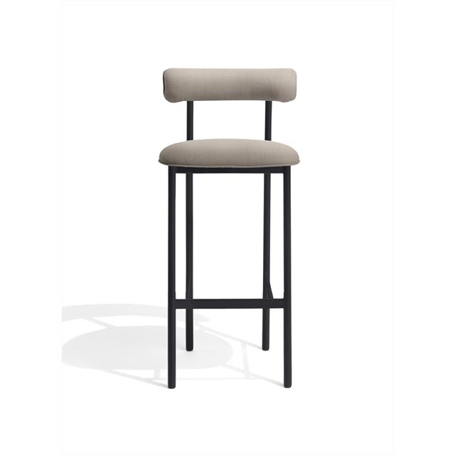 Møbel Copenhagen Font Barstol 65 Cm Trio 0205 Sort Stel