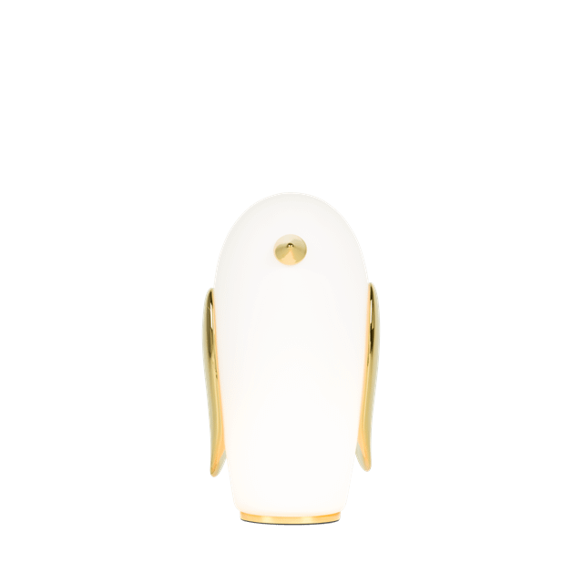Moooi Pet Light Noot Noot Bordlampe Mat Hvid Guld