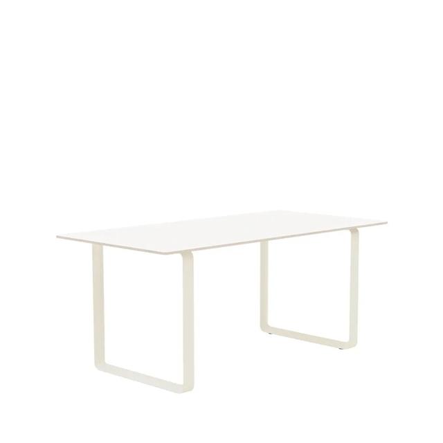 Muuto 70 70 Spisebord 170x85 Hvid Laminat Sand