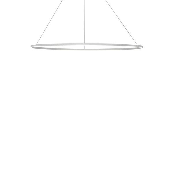 Nemo Ellisse Minor Pendel Oval Hvid Downlight 2700k